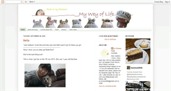 Desktop Screenshot of myweyoflife.com